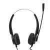 Hulex Supplies Call Center Headset RJ9, Professional Telephone Headset with Noise Cancelling Microphone, Adjustable Volume Mute Function, Crystal Head RJ9 Plug for Call Box and Corded Phones view 2