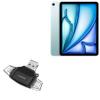 BoxWave Smart Gadget Compatible with Apple iPad Air (7th Gen 2025) (11 in) - AllReader SD Card Reader, microSD Card Reader SD Compact USB - Jet Black view 1