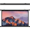 BTBZGFGNYU Projector Screen 30" 40" 50" 60" 72" Manual Pull Down Projection Screen 4K HD Movie Screen Wall Mounted Projector Screen(50inch(4:3)) view 1