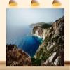 10X7ft Fabric Cliffs Backdrop Lovely Camping Hiking Tapestry Sea Waves Rugged Background Party Decorations Home Wall Decor view 1