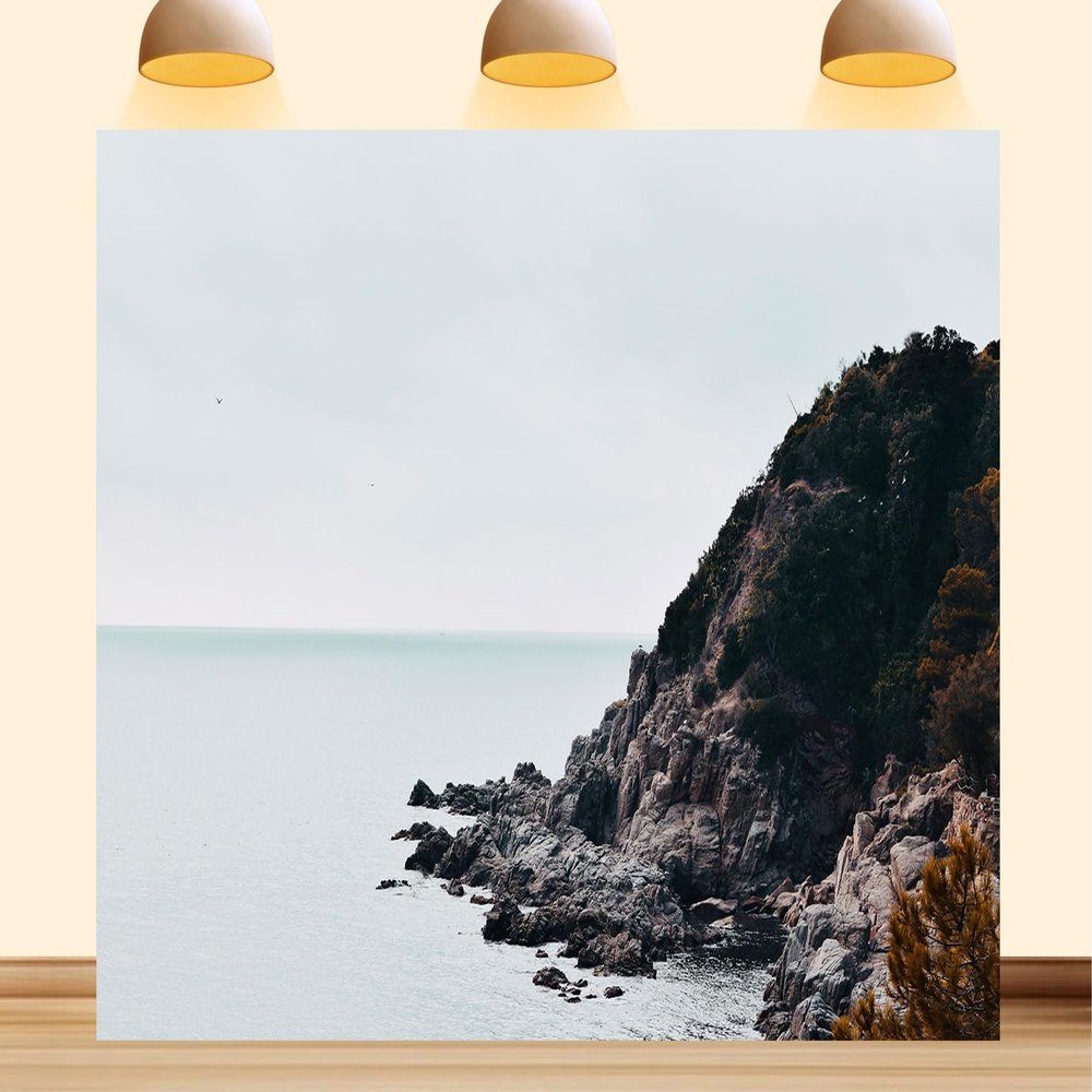 10X8ft Fabric Cliffs Backdrop Lovely Camping Hiking Tapestry Europe Landscape Rugged Background Party Decorations Home Wall Decor