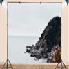 10X8ft Fabric Cliffs Backdrop Lovely Camping Hiking Tapestry Europe Landscape Rugged Background Party Decorations Home Wall Decor view 3