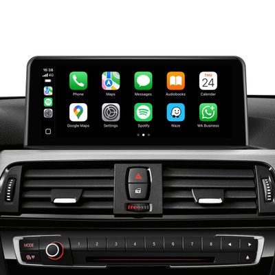 10.25" Linux Car Stereo for BMW 3 Series F30 F31 F34 4 Series F32 F36 (2013-2016) NBT System - Wireless CarPlay Android Auto Head Unit, 1280x480 IPS Touch Screen, Retains Factory iDrive & OEM Radio