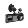 3-Channel Dash Cam for Jeep Wrangler JK 4 Door 2007-2012 2013 2014 2015 2016 2017 2018  Front Rear and Inside, Wide-Angle Night Vision, Loop Recording Dash Camera for Cars, 64GB Card view 1
