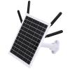 SUNGOOYUE Rugged Outdoor Solar 4G Router with 7 Days Continuous Power and Design for Exhibition Networks and Disaster Relief (Black Antennae) view 4
