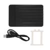2.5in SATA SSD USB3.0 HDD Enclosure Case, External Hard Drive Disk Box, High Speed 5Gbps USB C Adapter for Laptop PC Linux, Shockproof Silicone Cover Included for 7mm 9 view 1
