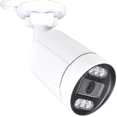 BlueFishCam Wired 4K 8MP POE IP Camera POE Network Camera 8.0 MP High Resolution IP Security IR Infrared Black/White Night Vision 3.6mm Fixed Lens