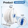 415D Wire Dispenser Wheel, 2 Reel Wire Dispenser Kit Cable dispenser Wheel for 250 Foot Rolls of 14/2, 14/3, 14/4, 12/2, 12/3 and 10/2 view 2