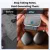HiDock P1 mini AI Voice Recorder: Smart Voice Recorder Work with Wireless Earbuds for Meeting Lectures Calls BlueCatch Tech Digital Audio Recorder Transcription Summary HiNotes APP Control 32GB view 3