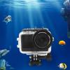 60M Waterproof Camera Diving Housing Shell for DJI Osmo Action 6 Protective Durable Transparent PC Case with Tempered Glass Lens Cover,Base and Screw Effectively Ensuring Underwater Photography view 2