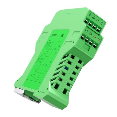 LYZYSNEJ Multi-Channel DC Signal Isolator Converter DC24V 4-20mA 0-20mA 0-10V 0-5V 1-5V 2 in 2 Out(4-20ma Output,4-20mA Input)