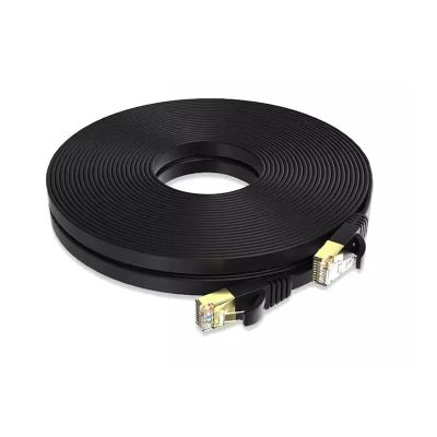Cat 7 Ethernet Cable Cat7 High Speed Flat Gigabit STP RJ45 LAN 10Gbps Network Patch Code for Router Long 20M 30M(1M)