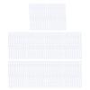 100PCS Binding Spiral Wire, 14.3mm Diameter 48 Teeth 4:1 Pitch, PVC Spiral Binding Coils for A4 Paper, Holds 115 Sheets, Compatible with 4 Hole Punch Binding Machines, Durable (White) view 2