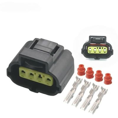 5 Sets 4 Way Automotive Water Proof Electrical Connector for 90980-10711 184046-1(10 Sets)