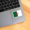 (3Pcs) Algeria Flag Stickers Algerian National Flag Vinyl Decals, Waterproof Sticker for Laptop, Water Bottle, Scrapbook, Phone Case, Travel Gear, 3" x 2" view 4