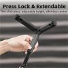 Compatible for Insta360 GO Ultra - Extendable Mini Camera Tripod, Portable Selfie Stick Handle Grip & Desktop Webcam Stand view 3