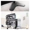 ADBWEKKF Quad Monitor Desk Stand Freestanding Adjustable | 4 Screens 30 Inch view 3
