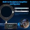 Yoidesu MINI Si4732 Receiver with Headphone Amplifier Full - Band DSP Radio, 1.9inch HD Color IPS Screen Portable AM FM Radios Receiver for Walking Hiking Camping view 2