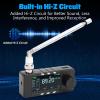 Yoidesu MINI Si4732 Receiver with Headphone Amplifier Full - Band DSP Radio, 1.9inch HD Color IPS Screen Portable AM FM Radios Receiver for Walking Hiking Camping view 4