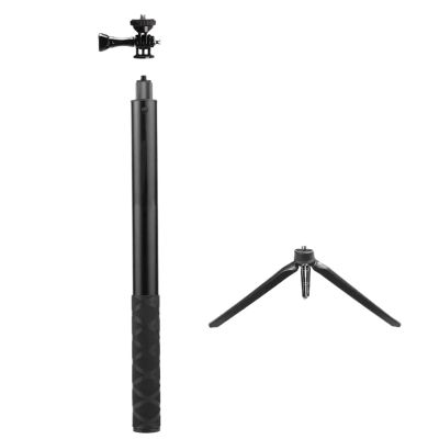 Compatible for Insta360 One X/X2-2M Aluminum Alloy Monopod, Multi-Camera Selfie Stick Accessory(Monopod and Tripod)