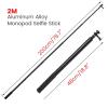 Compatible for Insta360 One X/X2-2M Aluminum Alloy Monopod, Multi-Camera Selfie Stick Accessory(Monopod and Tripod) view 2