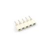 CTGFBUW 5pcs 2.54mm Pitch 5 Pin 5P Round Hole Male Female Header Connector Straight Single Row(Female Header- White) view 1
