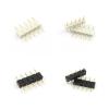 CTGFBUW 5pcs 2.54mm Pitch 5 Pin 5P Round Hole Male Female Header Connector Straight Single Row(Female Header- White) view 3