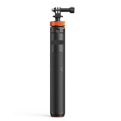 Compatible for Insta360 X4/X3 - Aluminum Extendable Selfie Stick Tripod, Mini Portable Vlog Stand for Action Cameras