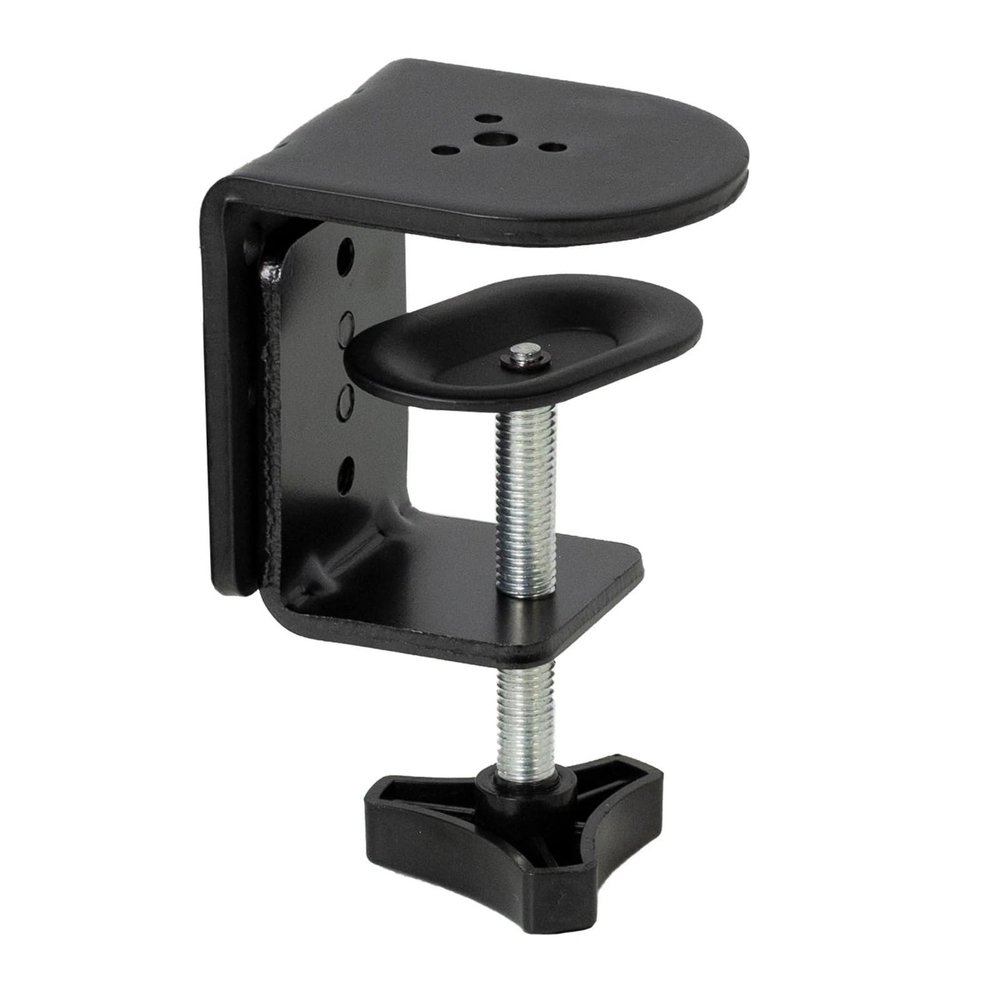 ADBWEKKF Black Heavy Duty Desk Clamp for Monitor Stand | Reinforced 4-inch C-Clamp -