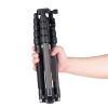 Compatible for Cameras - 11kg Max Loading Carbon Fiber Tripod, Lightweight Compact Reflexed Professional Travel Stand view 2