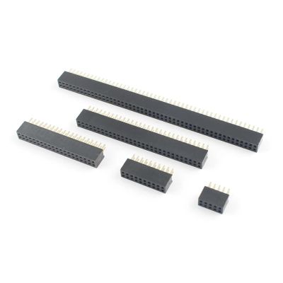 CTGFBUW 10pcs 1.27mm Pitch Female Header 2x5 2x10 2x20 2x25 2x30 2x40 2x50 Pin Double Row Straight Connector 10/20/40/50/60/80/100P(2x20P)