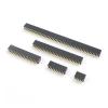 CTGFBUW 10pcs 1.27mm Pitch Female Header 2x5 2x10 2x20 2x25 2x30 2x40 2x50 Pin Double Row Straight Connector 10/20/40/50/60/80/100P(2x20P) view 2