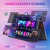 CHUWI 2-in-1 Touchscreen Laptop 10.51'', 16GB RAM 512GB SSD, Intel N150, Windows 11, Portable Mini Laptop, 2K FHD IPS Display, Backlit Keyboard, WiFi 6, BT 5.2, Camera, Type-C view 3