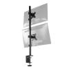 ADBWEKKF Black Dual LCD Monitor Desk Stand, Vertical 2 Screens Up to 34 Inches view 1