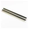 CTGFBUW 5pcs 2.54mm 40P 1x40 2x40 Pin Header Strip Male Single Double Row Insulator Plastic Straight Connector 17mm 21mm 20mm 25mm(2x40P L-20mm) view 2