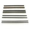 CTGFBUW 5pcs 2.54mm 40P 1x40 2x40 Pin Header Strip Male Single Double Row Insulator Plastic Straight Connector 17mm 21mm 20mm 25mm(2x40P L-20mm) view 3