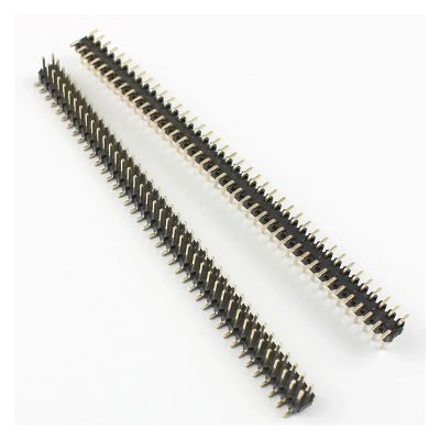 CTGFBUW 10pcs Gold Plated SMT SMD 2mm 2.0mm Pitch 2x40 80 Pin Header Strip Male Double Row 80P Socket Connector