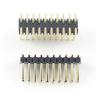 CTGFBUW 10pcs Gold Plated 1.27mm Pitch 2x10 20 Pin Header Strip Male Double Row SMT SMD 20P Socket Connector view 1