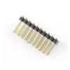 CTGFBUW 10pcs Gold Plated 1.27mm Pitch 2x10 20 Pin Header Strip Male Double Row SMT SMD 20P Socket Connector view 2
