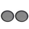 DIIOOMIEEU 1Pair Auto Cover Car Subwoofer Grille Black 4 Inches 6 Inches 6x9 Decorative Grille Protect Black view 1