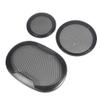 DIIOOMIEEU 1Pair Auto Cover Car Subwoofer Grille Black 4 Inches 6 Inches 6x9 Decorative Grille Protect Black view 4