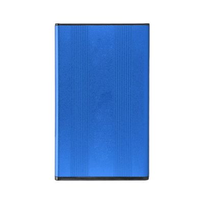 Aumotop Aluminum Alloy External HDD Enclosure, 2.5in 5Gbps 2TB Capacity with USB3.0 Interface for , for OS X, Vista, HDD Case, External HDD Case, Solidity State Drives (Blue)