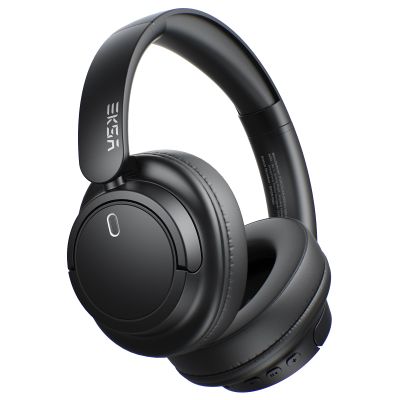 EKSA Wireless Headphones Over Ear, Bluetooth Headphones with Microphone, Hi-Res Audio, 90H Playtime, 6 EQ Modes, Lightweight, Foldable, Bluetooth Headset for PC/Cellphone/Home/Travel/Office Black