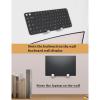 Laptop Wall Mount Shelf - Keyboard Wall Mount Hanger Display, Adjustable Computer Bracket, Sturdy Electronics Storage | Home Office Use for Art Books Frames Pictures Routers Bedside Desktop Storage view 4