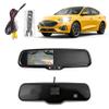 4.3" Rearview Mirror Monitor for Ford Everest Elite Version 2016-2017 2019 2020 AHD, Auto Dimming + Backup Guide Lines & RCA Cable view 1