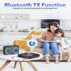 ERASINY Portable-CD-Player with Bluetooth - Rechargeable with FM Transmitter, Dual Speakers, Headphones and AUX Use for Car Travel Home view 2