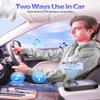 ERASINY Portable-CD-Player with Bluetooth - Rechargeable with FM Transmitter, Dual Speakers, Headphones and AUX Use for Car Travel Home view 4