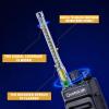 DMR Digital Two Way Radio Long Range, High Power with Noise Reduction,Group Call & AES-256 Encryption,Suitable for Noisy Environments,Security Teams,Factories,and Outdoor Settings(4pack) view 4