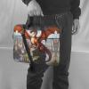 WZYWHJ 13 inch Mountaintop Dragon Prints Laptop Bag - with Soft Interior, Multiple Pockets - Ideal for Men, Travel and Business view 2