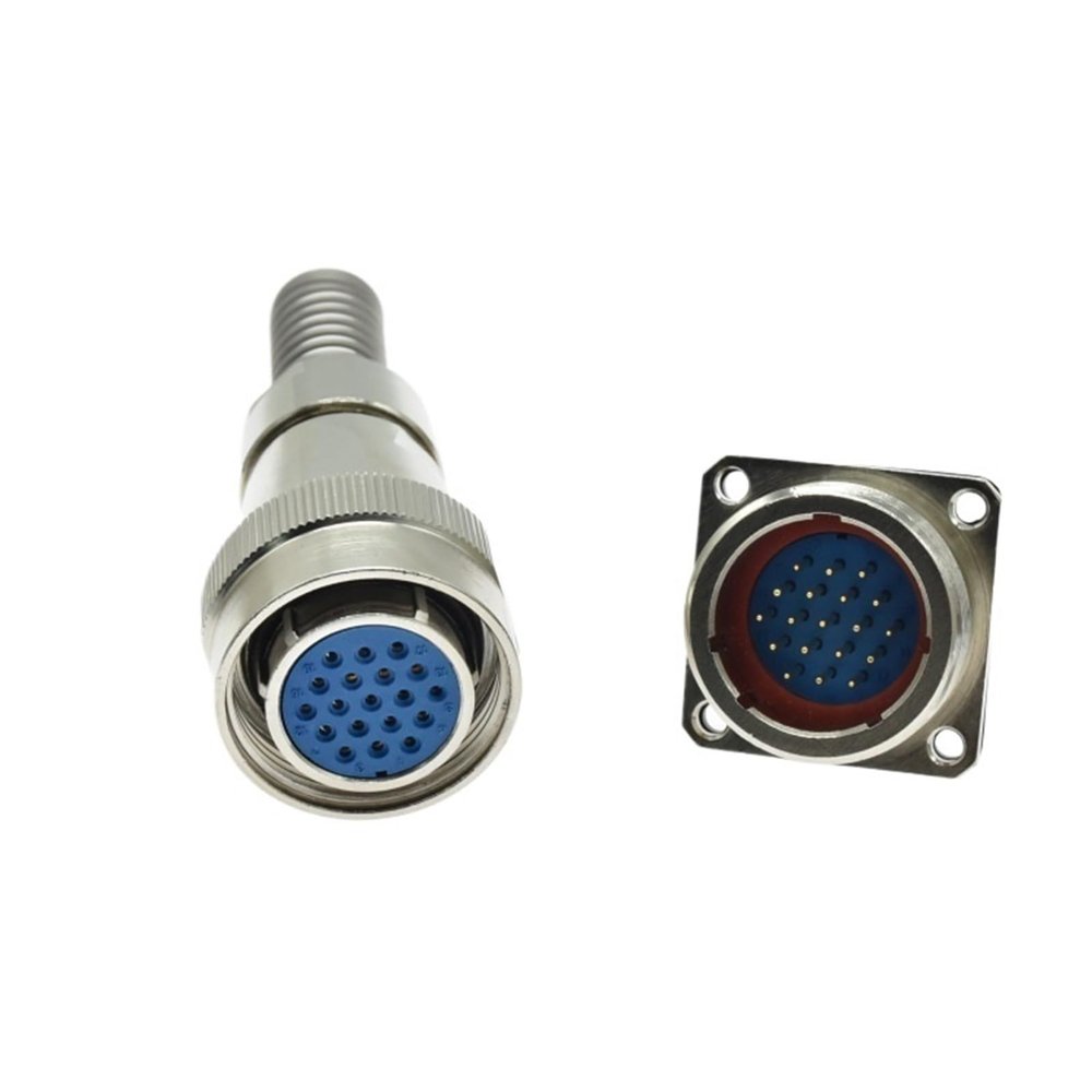 VPAHHYQKU Order 25 Day IP69 Waterproof Connector SFX24-19P Male and Female 19 core - Underwater 20 Meter Connector